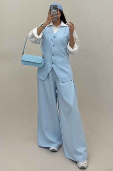 ست ژیله بلند و شلوار مازراتی لانورا