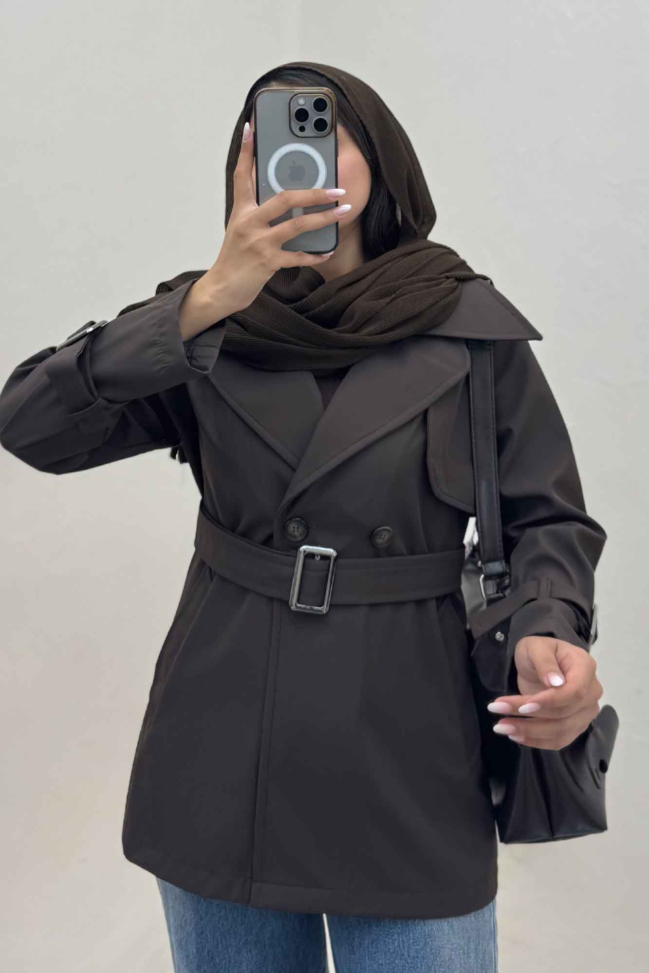 بارانی میدی دو یقه سانتانا