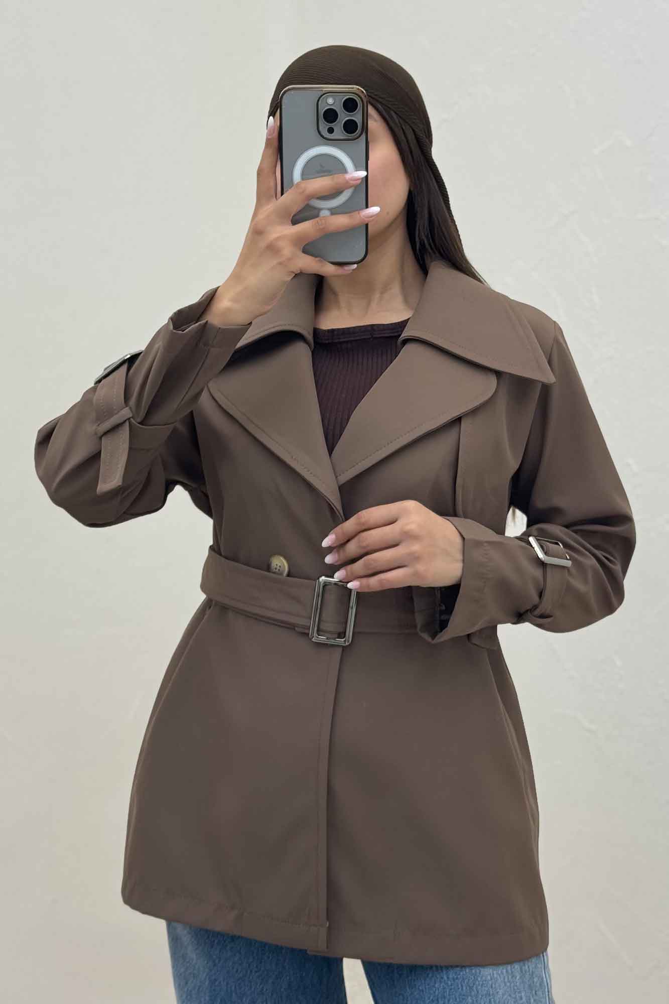 بارانی میدی دو یقه سانتانا