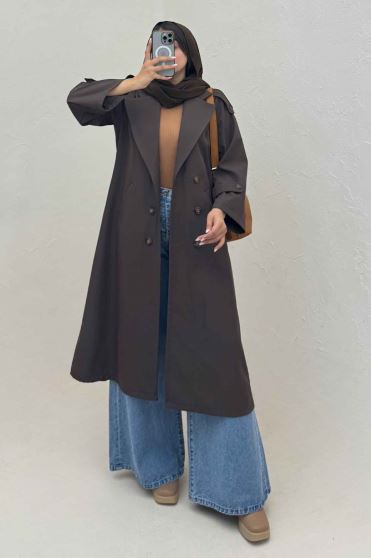 بارانی بلند سانتانا مدل ALKAN