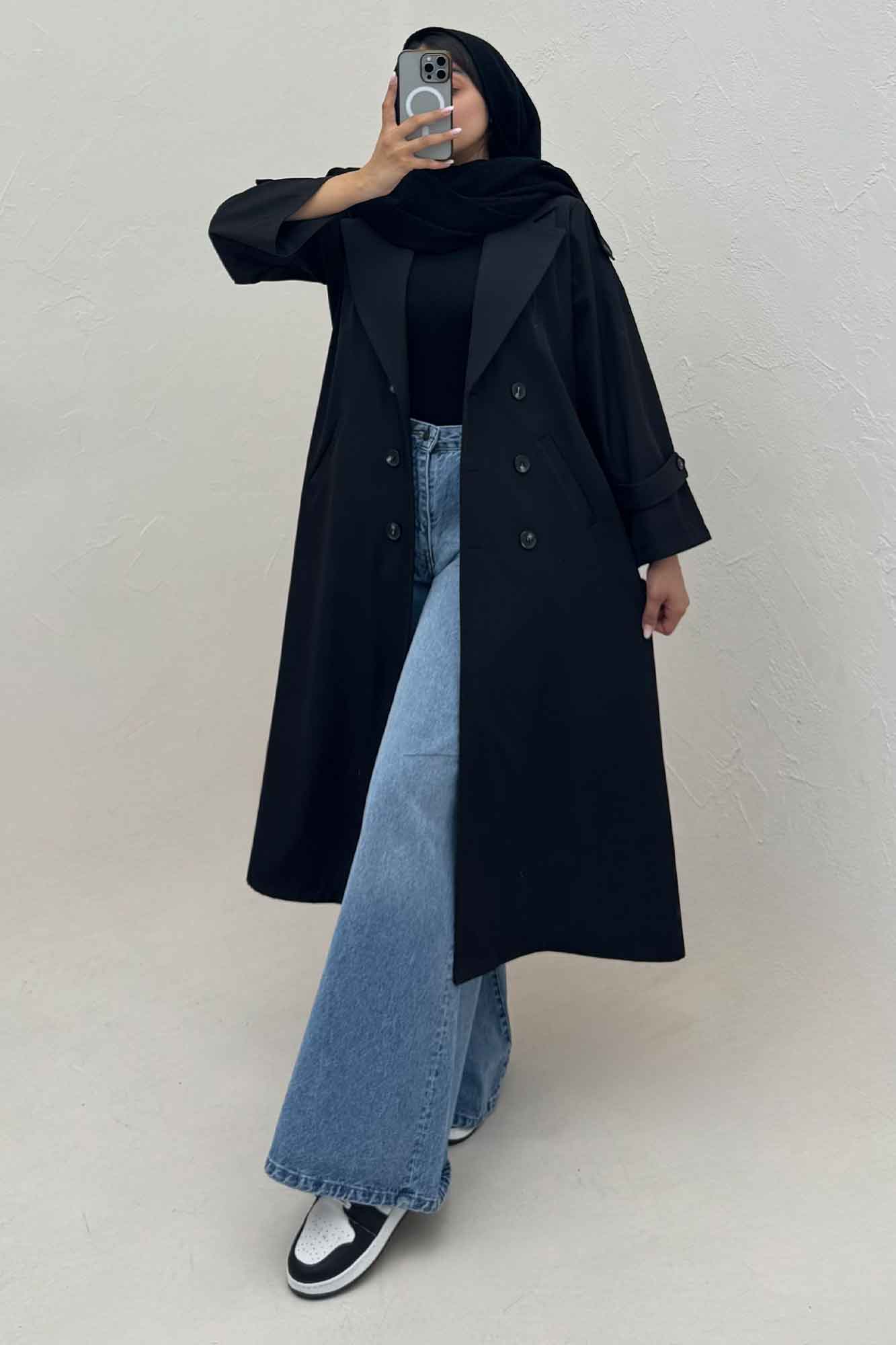 بارانی بلند سانتانا مدل ALKAN