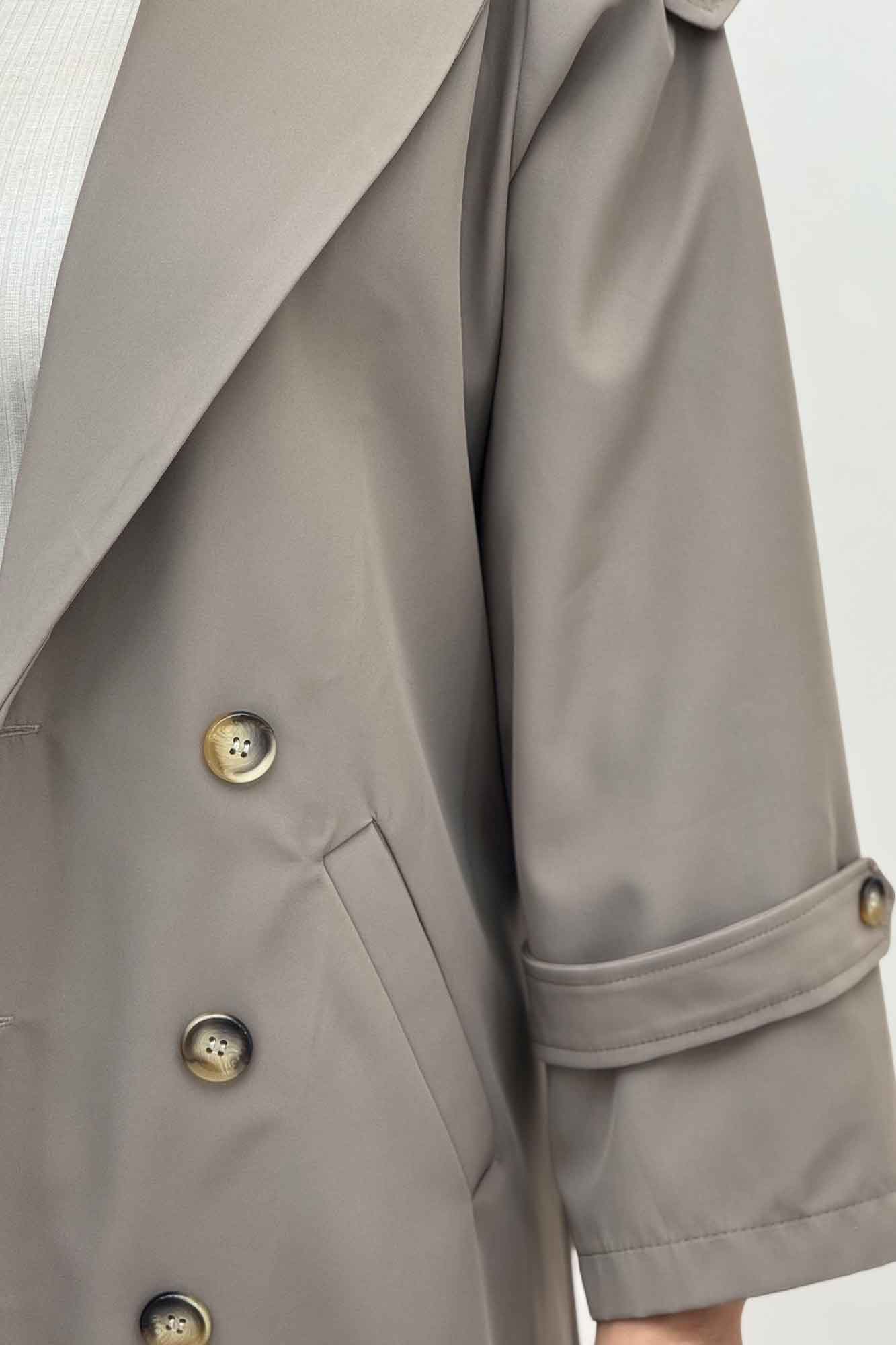 بارانی بلند سانتانا مدل ALKAN