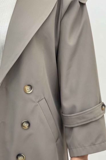 بارانی بلند سانتانا مدل ALKAN