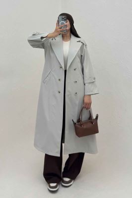 بارانی بلند سانتانا مدل ALKAN