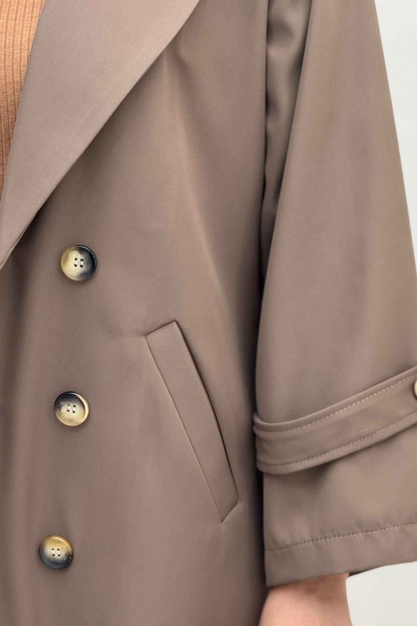 بارانی بلند سانتانا مدل ALKAN