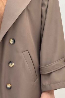 بارانی بلند سانتانا مدل ALKAN