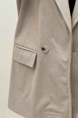 کت فوتر کجراه آستردار زمرد