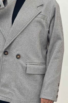 کت فوتر کجراه آستردار زمرد