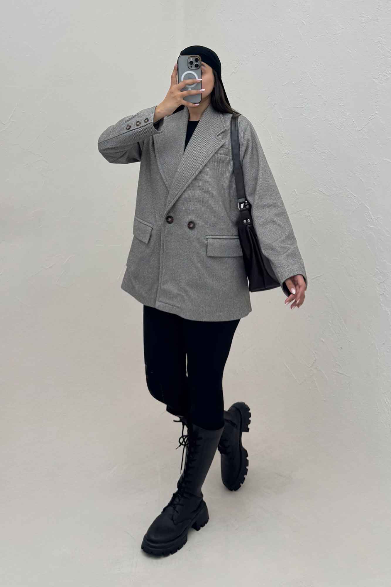 کت فوتر کجراه آستردار زمرد