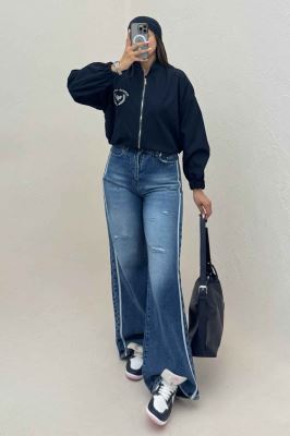 بامبر پارکا پشت گلدوزی تنیس