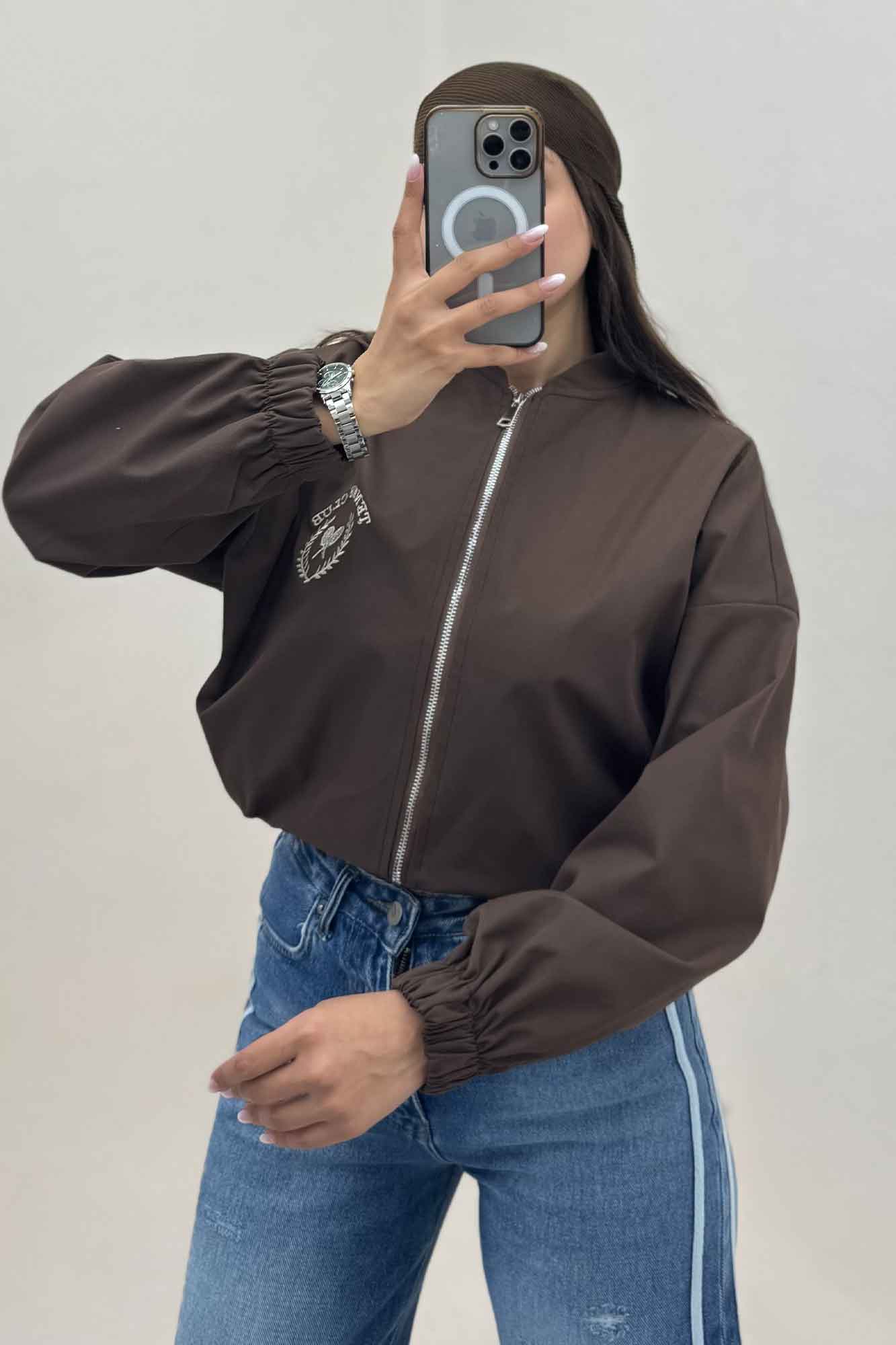 بامبر پارکا پشت گلدوزی تنیس