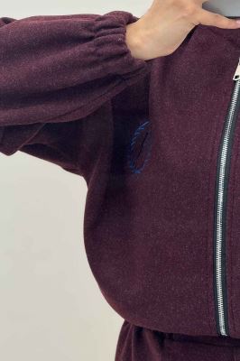 سویشرت و شلوار فوتر گلدوزی تنیس