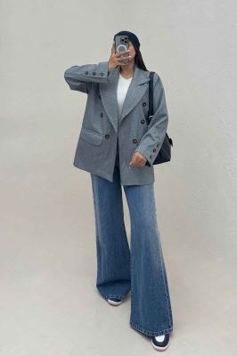 کت فوتر کجراه آستردار دو جیب STON