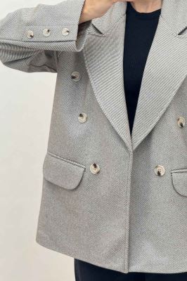 کت فوتر کجراه آستردار دو جیب STON