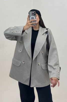 کت فوتر کجراه آستردار دو جیب STON