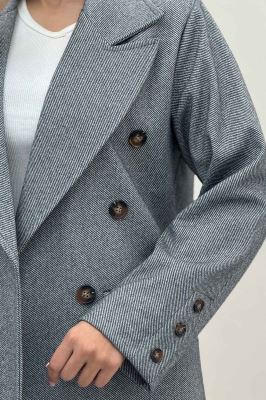 کت فوتر کجراه آستردار دو جیب STON