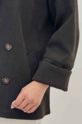 پالتو یقه انگلیسی چهار دکمه فوتر LOOK