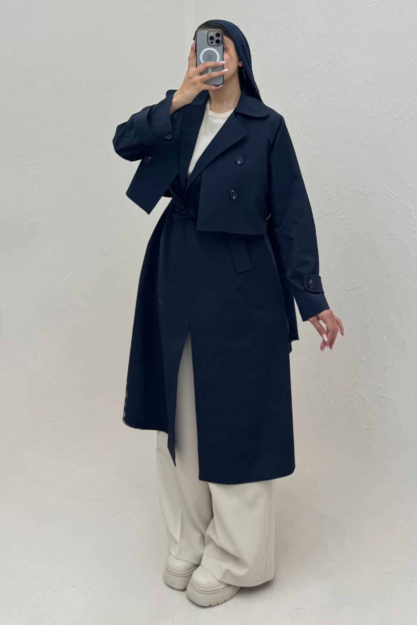 ست دو تیکه کت و سارافن TC