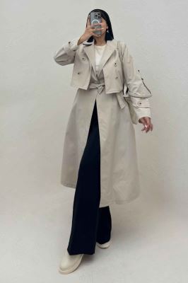 ست دو تیکه کت و سارافن TC