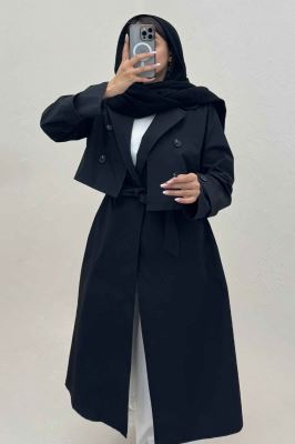 ست دو تیکه کت و سارافن TC