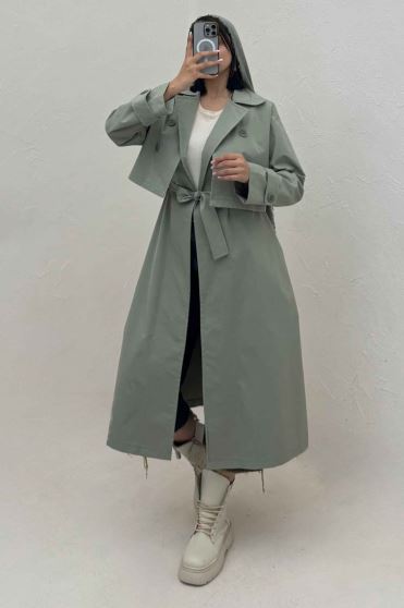 ست دو تیکه کت و سارافن TC