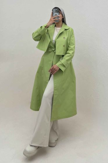 ست دو تیکه کت و سارافن TC