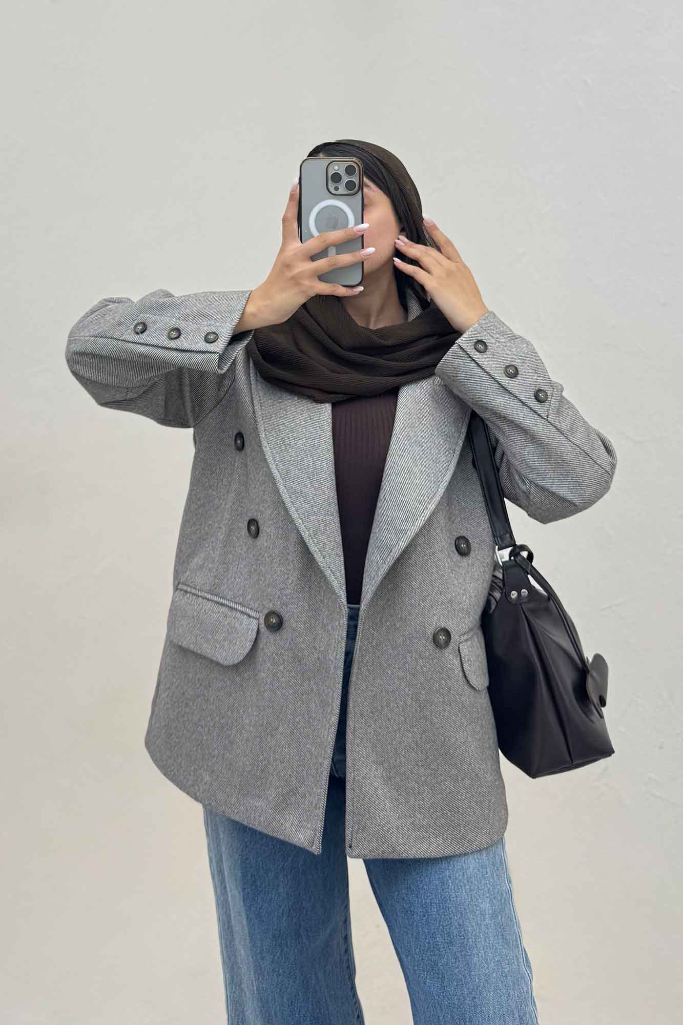 کت فوتر کجراه آستردار دو جیب STON