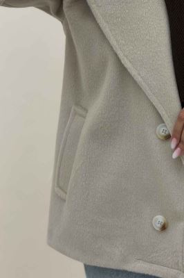 کت موهر آستردار چهار دکمه گلارا