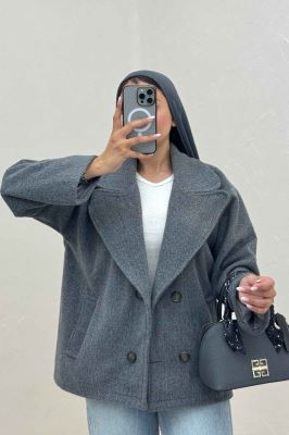 کت موهر آستردار چهار دکمه گلارا