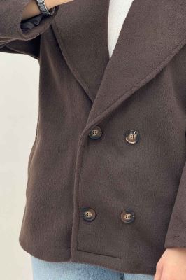 کت موهر آستردار چهار دکمه گلارا