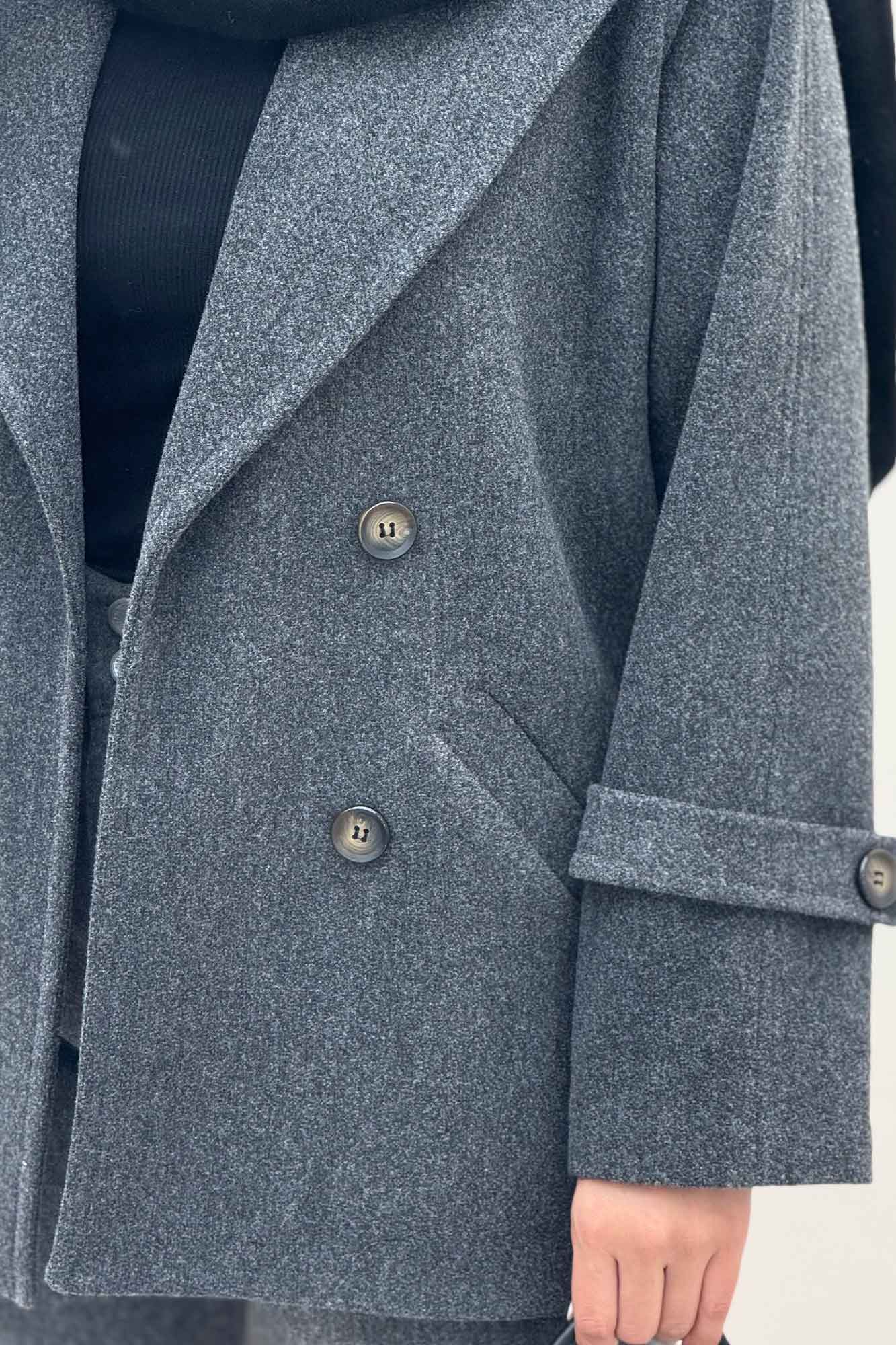 کت فوتر دو جیب خطی کاژین آستردار