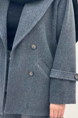 کت فوتر دو جیب خطی کاژین آستردار