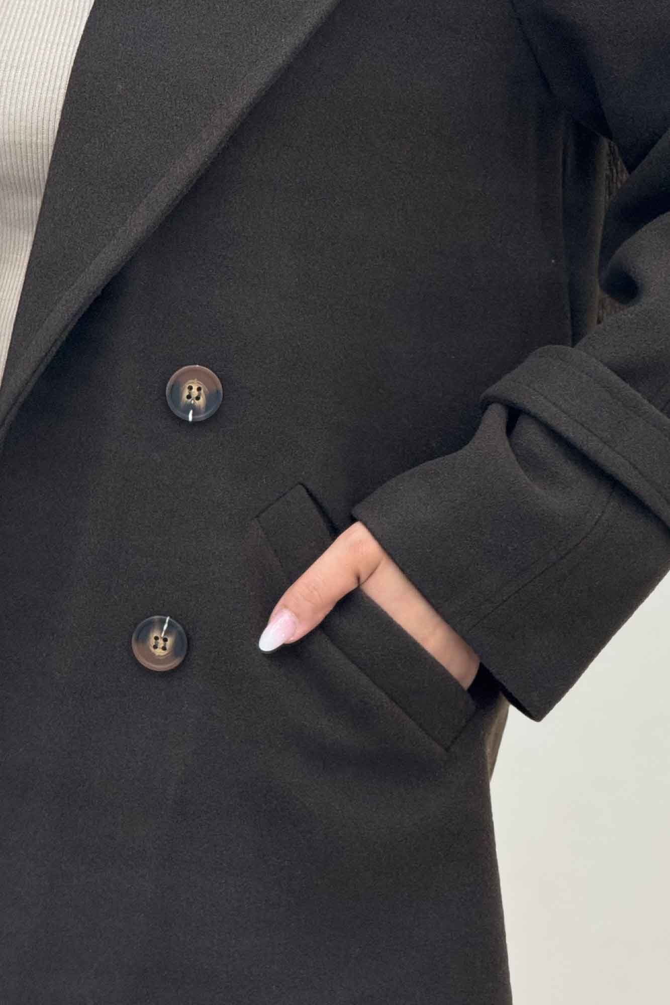 کت فوتر دو جیب خطی کاژین آستردار