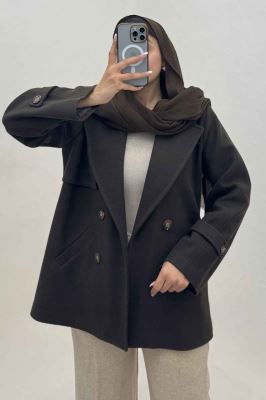 کت فوتر دو جیب خطی کاژین آستردار