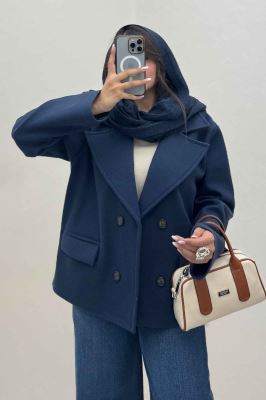 کت فوتر یقه انگلیسی آرمیس