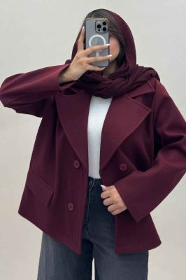 کت فوتر یقه انگلیسی آرمیس