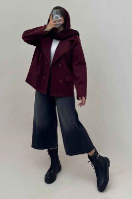 کت فوتر یقه انگلیسی آرمیس