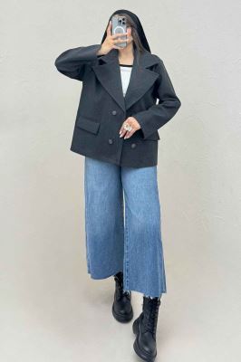 کت فوتر یقه انگلیسی آرمیس