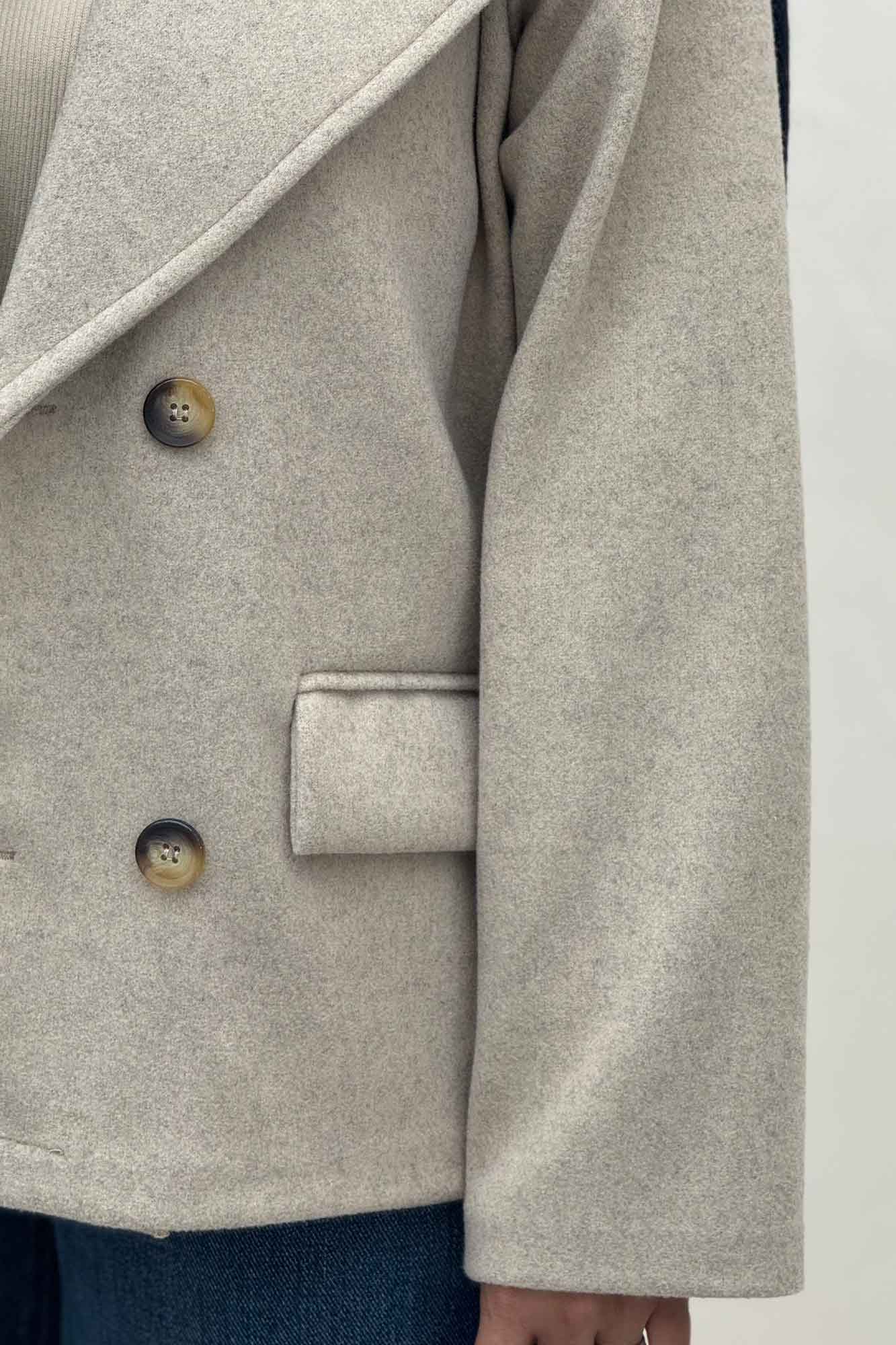 کت فوتر یقه انگلیسی آرمیس