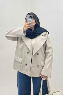 کت فوتر یقه انگلیسی آرمیس