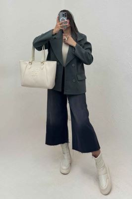 کت فوتر یقه انگلیسی آرمیس