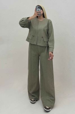 ست کت و شلوار جیب نما فوتر کژین