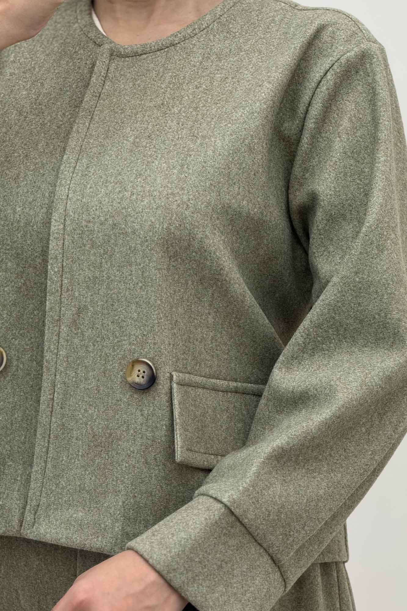 ست کت و شلوار جیب نما فوتر کژین