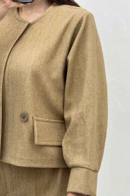 ست کت و شلوار جیب نما فوتر کژین