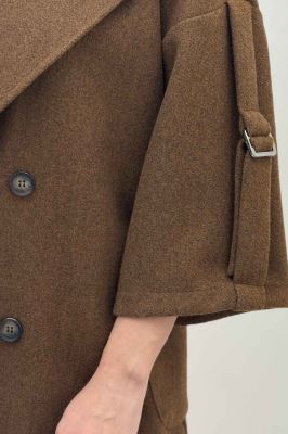 کت یقه پهن فوتر آستین سگک دار EXPORT