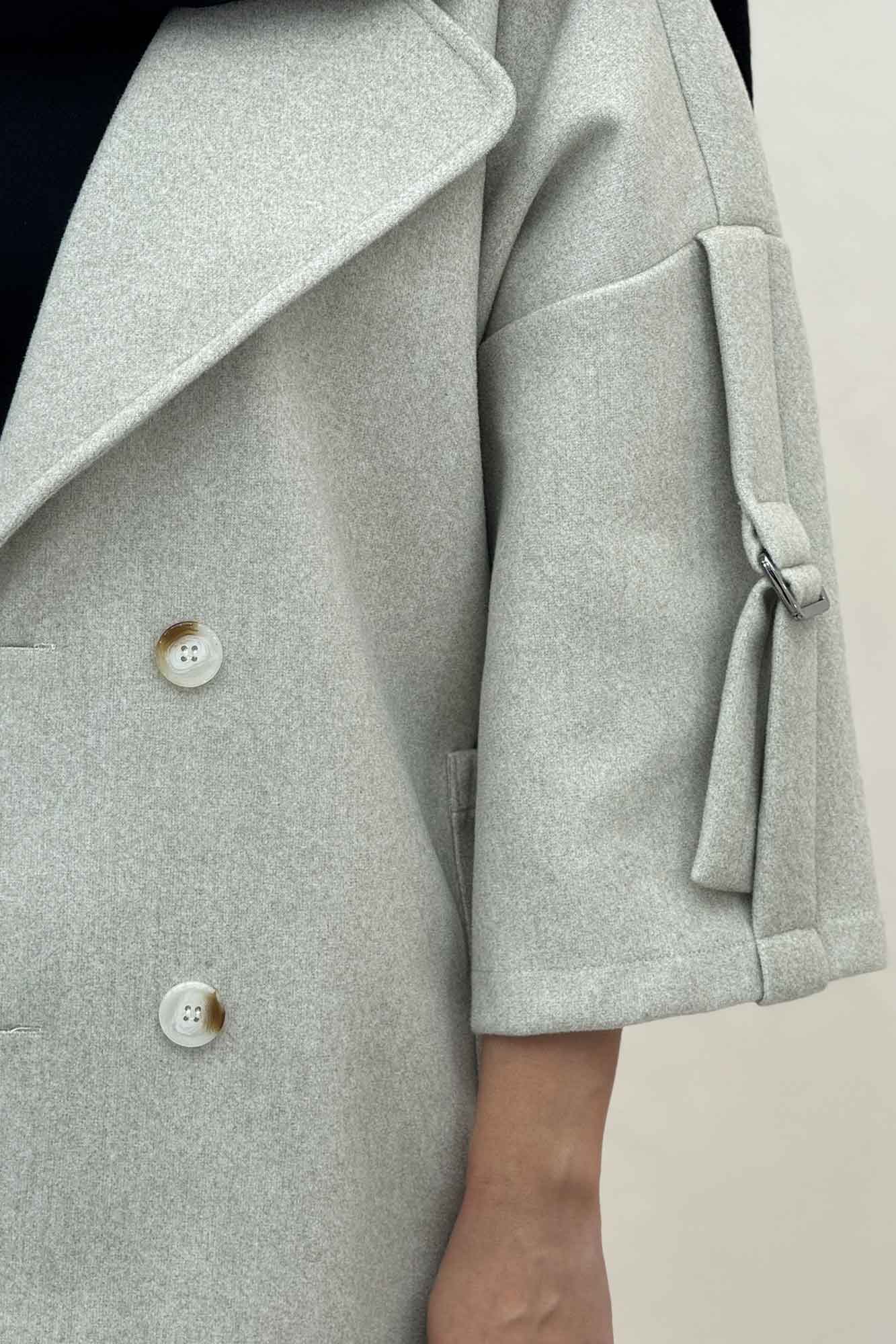 کت یقه پهن فوتر آستین سگک دار EXPORT