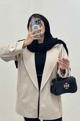 کت فوتر کجراه مغزی دوزی آستردار