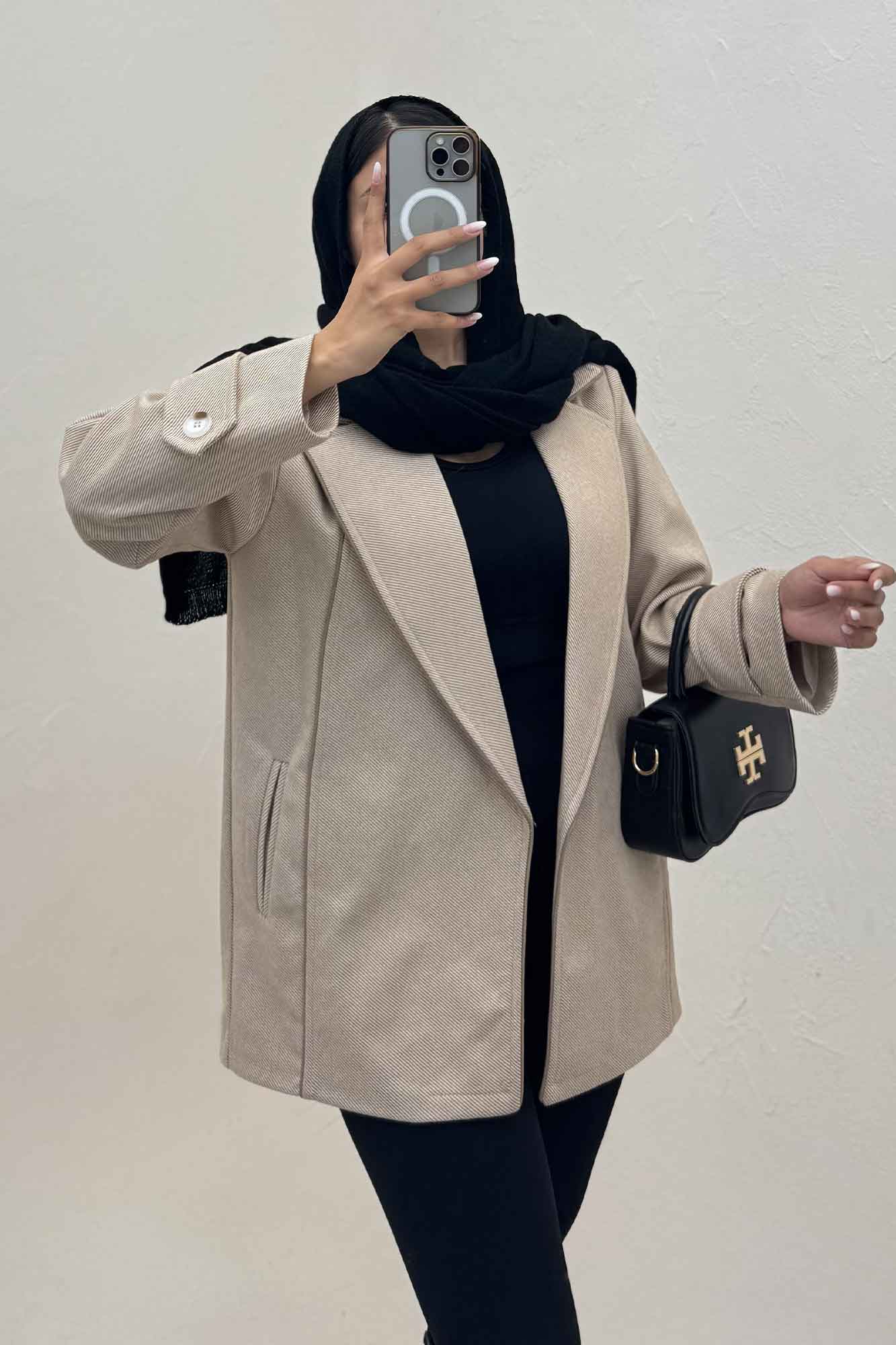 کت فوتر کجراه مغزی دوزی آستردار