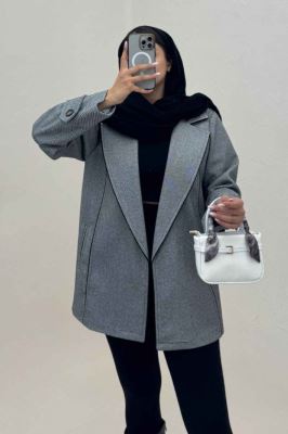 کت فوتر کجراه مغزی دوزی آستردار