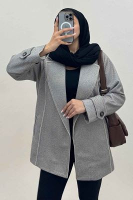 کت فوتر کجراه مغزی دوزی آستردار